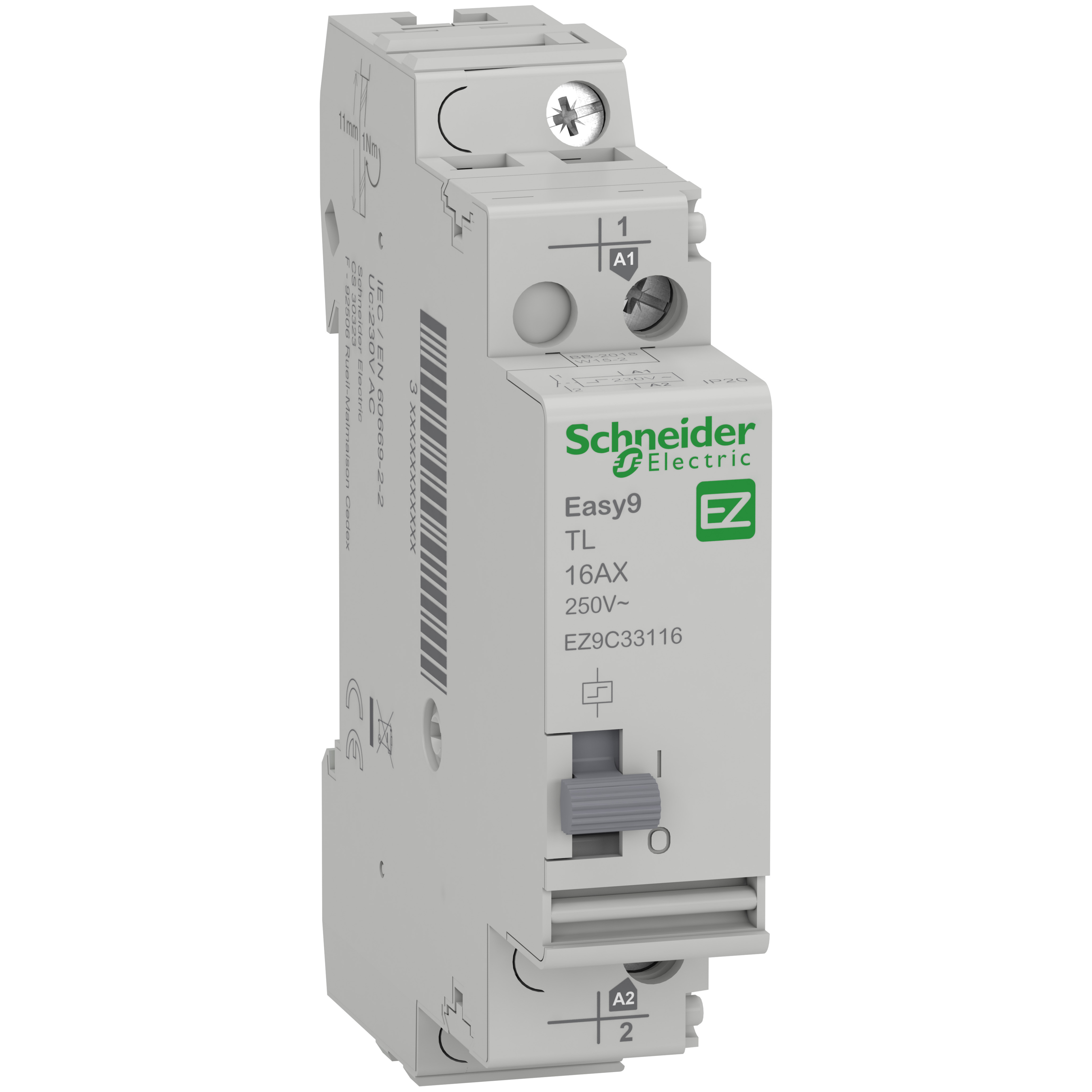 

Импульсное реле 16A 1но AC230В Easy9 Schneider Electric, Easy9