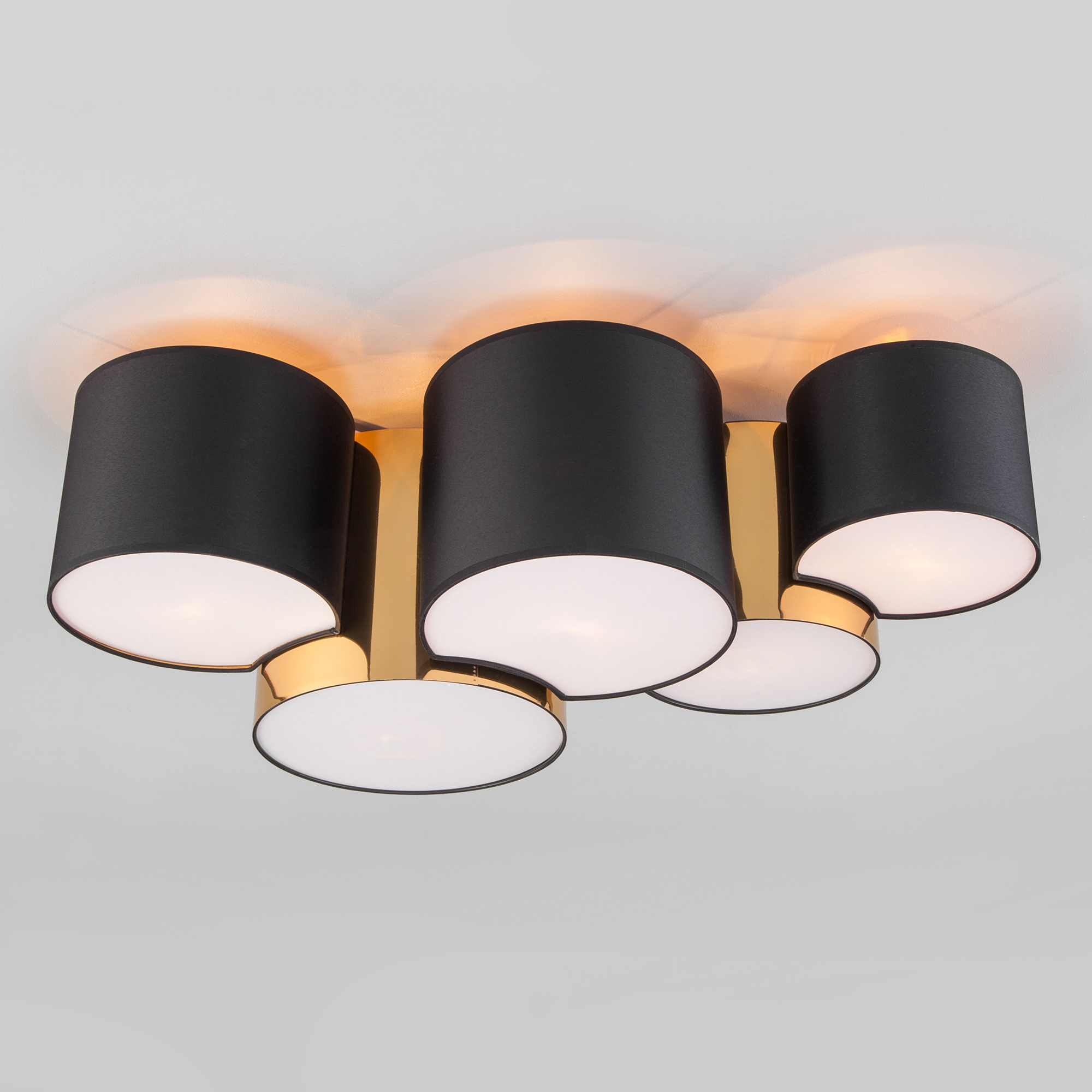 

TK Lighting Потолочный светильник 3447 Mona Black / Gold, Mona