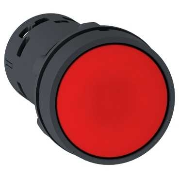 

Кнопка с пружинным возвратом красная 1НЗ, серия XB7, XB7