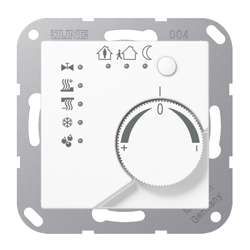 

KNX-регулятор с ручкой для установки температуры; белый A2178TSWW Jung, A