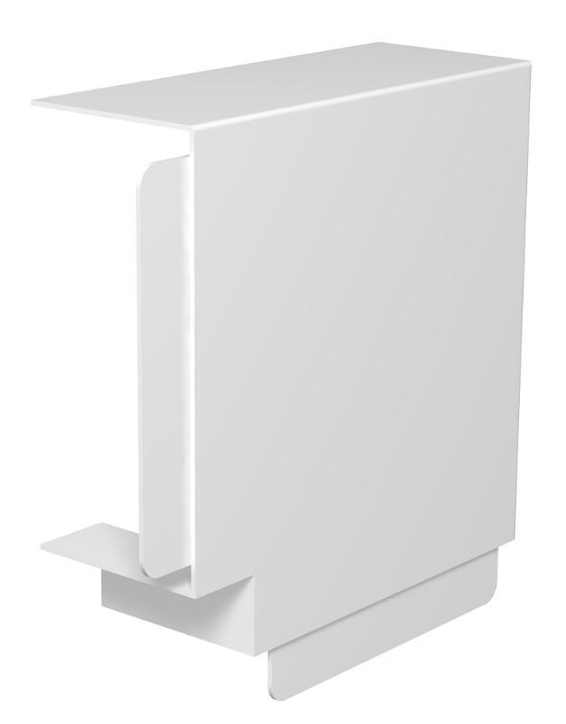 

OBO Bettermann Крышка плоского угла кабельного канала WDK 80x170 мм (ПВХ,кремовый) WDK HF80170CW