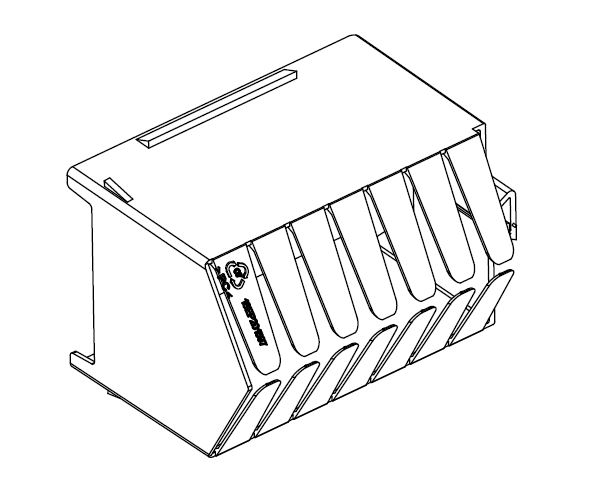 

Abb NOR Кабельная крышка XR2/3