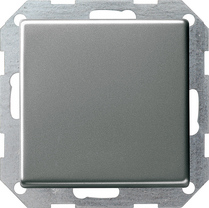 Gira E22 сталь Клавиша с контрольным окном и пиктограммой 3937₽