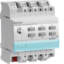 

Berker KNX - Переключающее исполнительное устройство/исполнительное устройство управления жалюзи