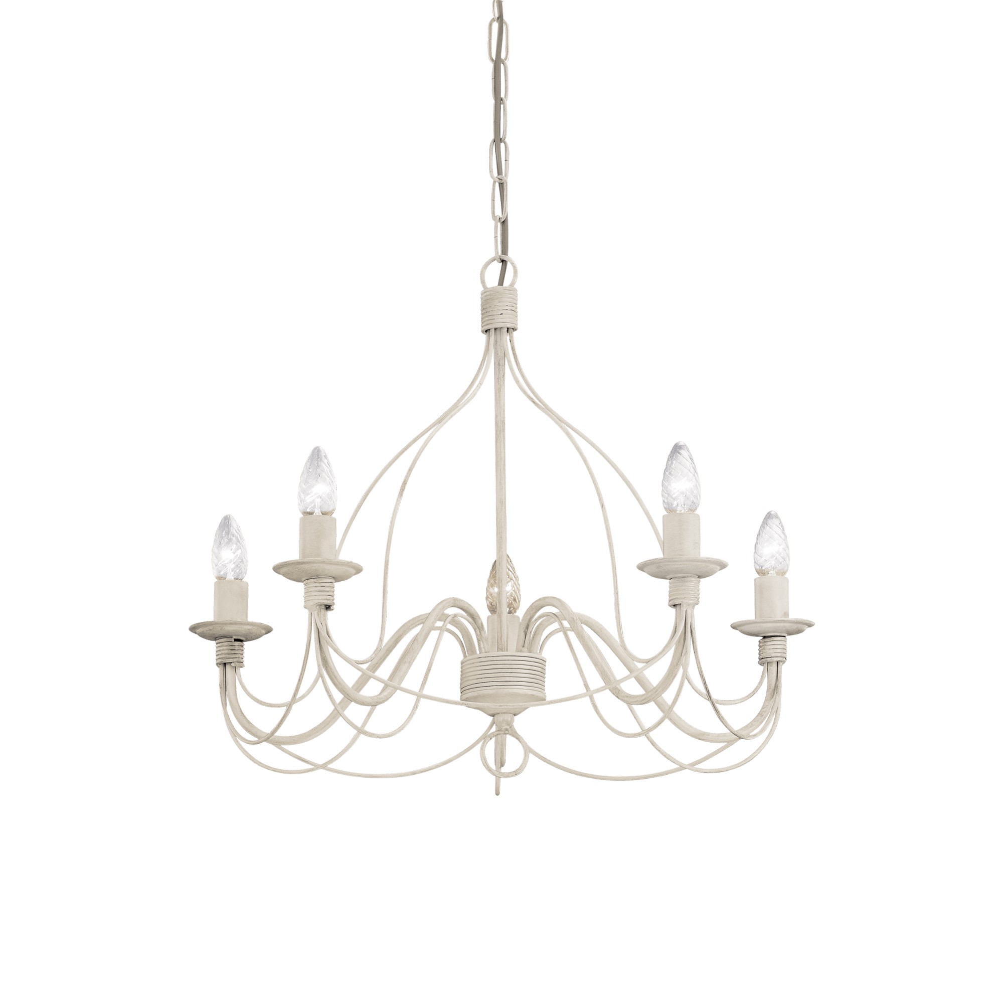 

Ideal Lux CORTE SP5 BIANCO ANTICO подвесной светильник, Corte