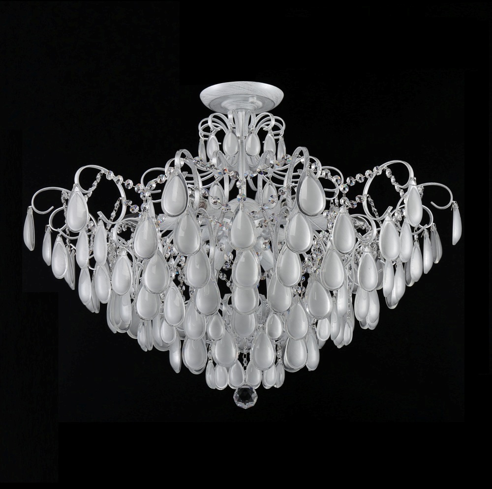 

Светильник потолочный Crystal Lux SEVILIA PL9 SILVER 2941/109