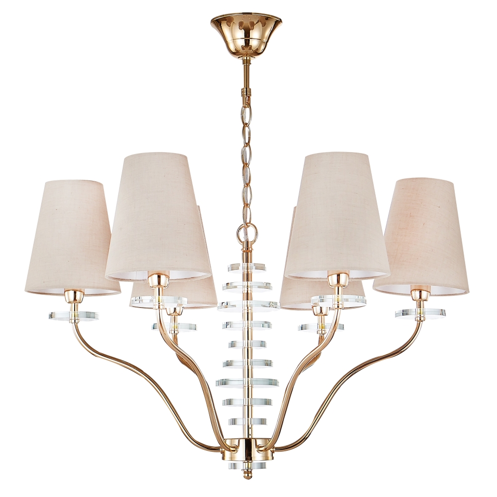 

Люстра Crystal Lux ARMANDO SP6 GOLD 0181/306