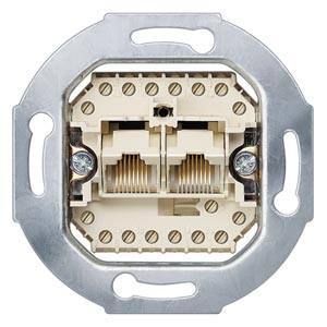 

Sim.delta механизм телефонной розетки western 2х8, кат.3, rj45, rj12, rj11, кат.3