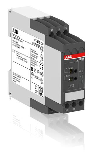 

Abb SST Реле времени CT-ERS.22S (задержка на включ.) 24-240B AC, 24-48B DC, 0.05c..300ч, 2ПК, винто