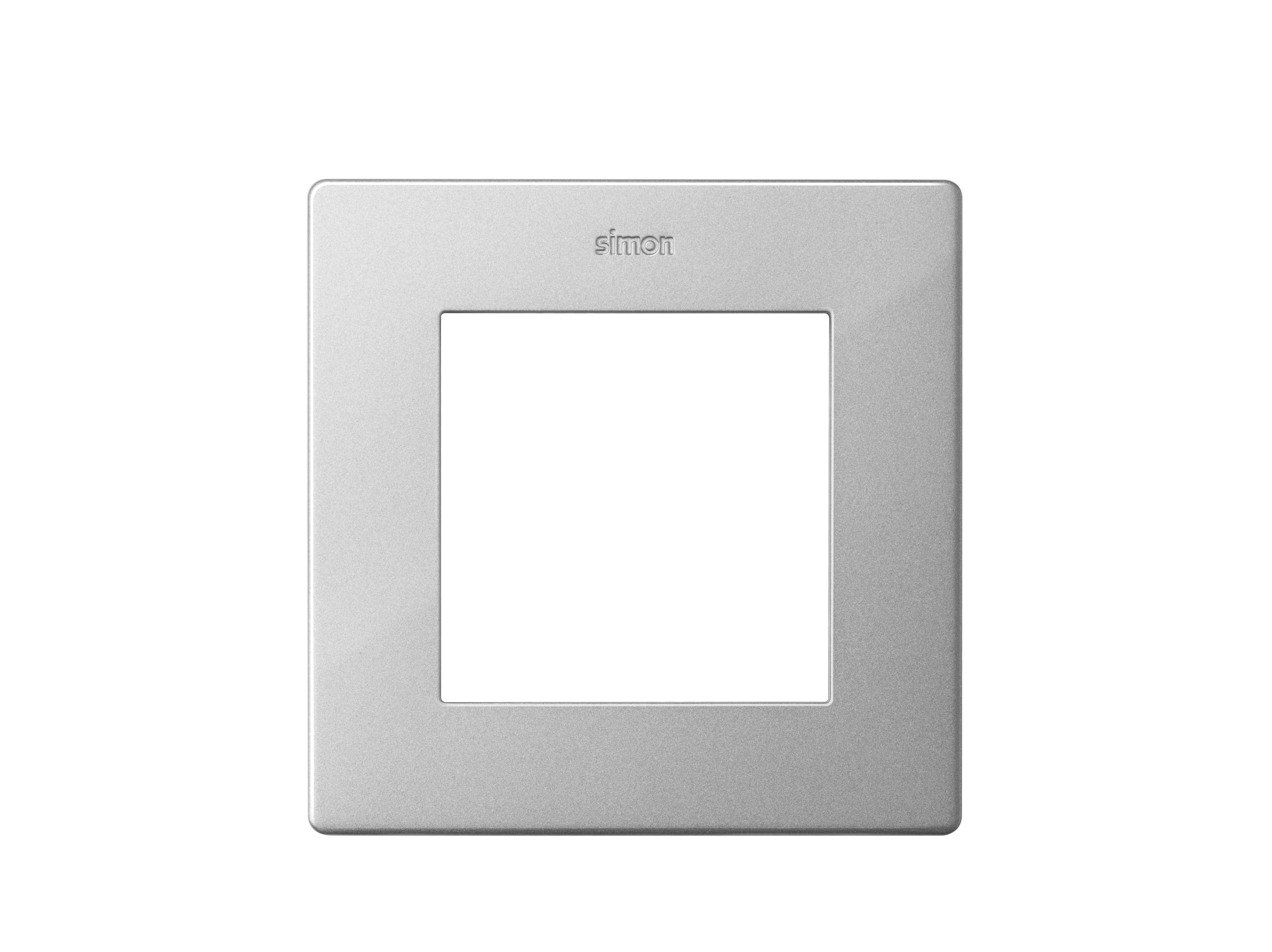 

Рамка Simon 24 Harmonie на 1 пост, алюминий, 24 Harmonie