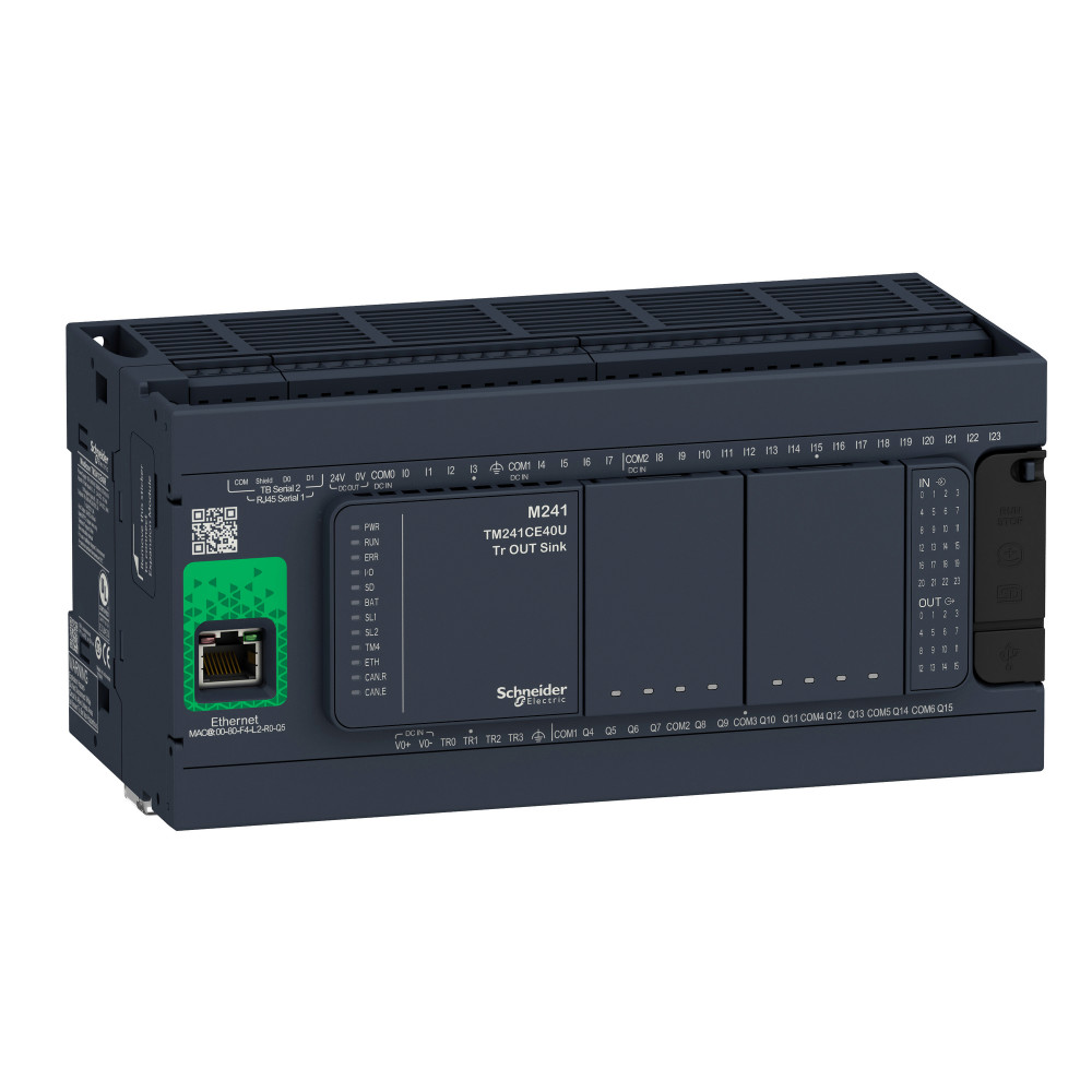 

БАЗОВЫЙ БЛОК M241-40IO РЕЛЕ ETHERNET